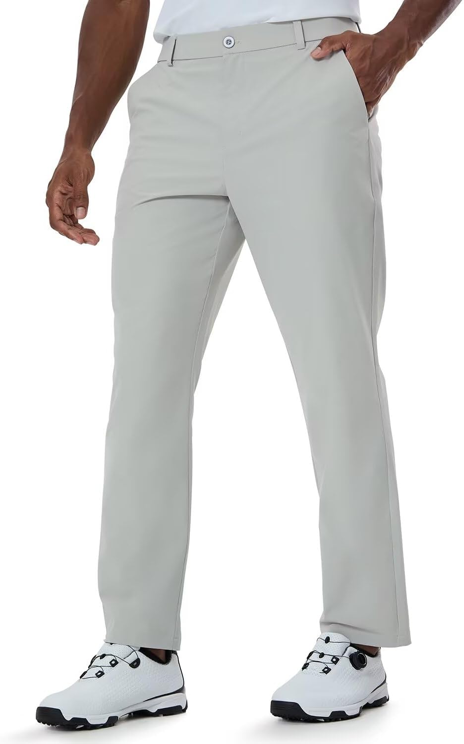 Mens Classic Fit Golf Pants for Comfort and Style on Course