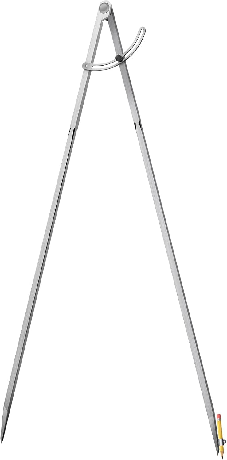 Precision Woodworking Compass for Geometry and Drafting Needs