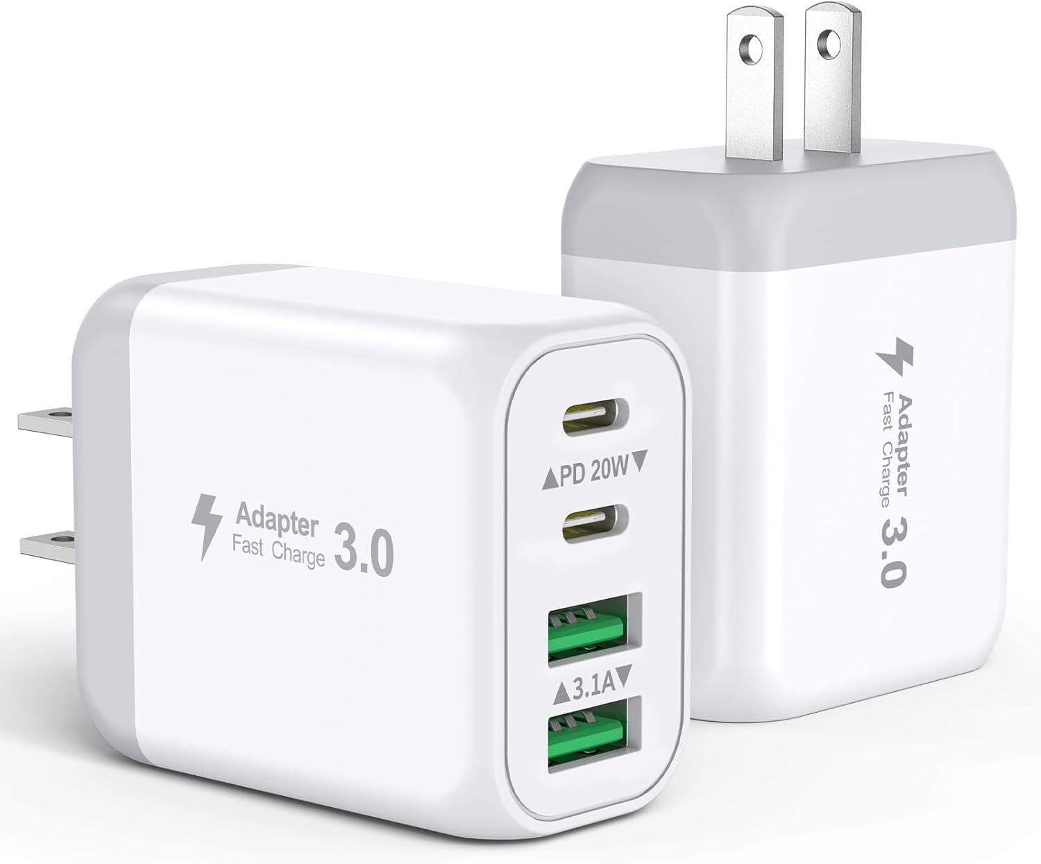 40W USB C Charger Block for Fast Charging Multiple Devices
