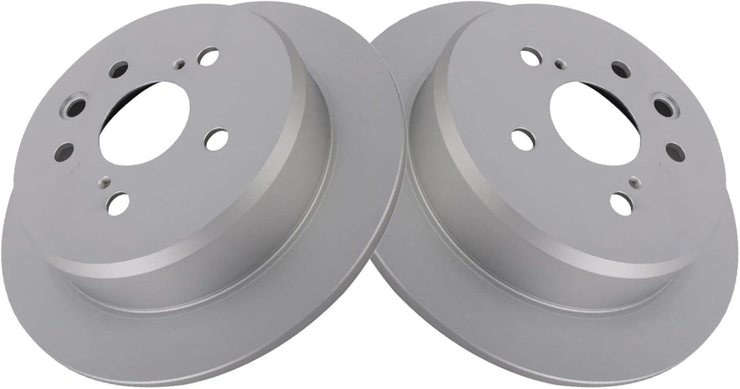 Premium G-Coated Rear Brake Rotors Set for Lexus IS250 2006-2015