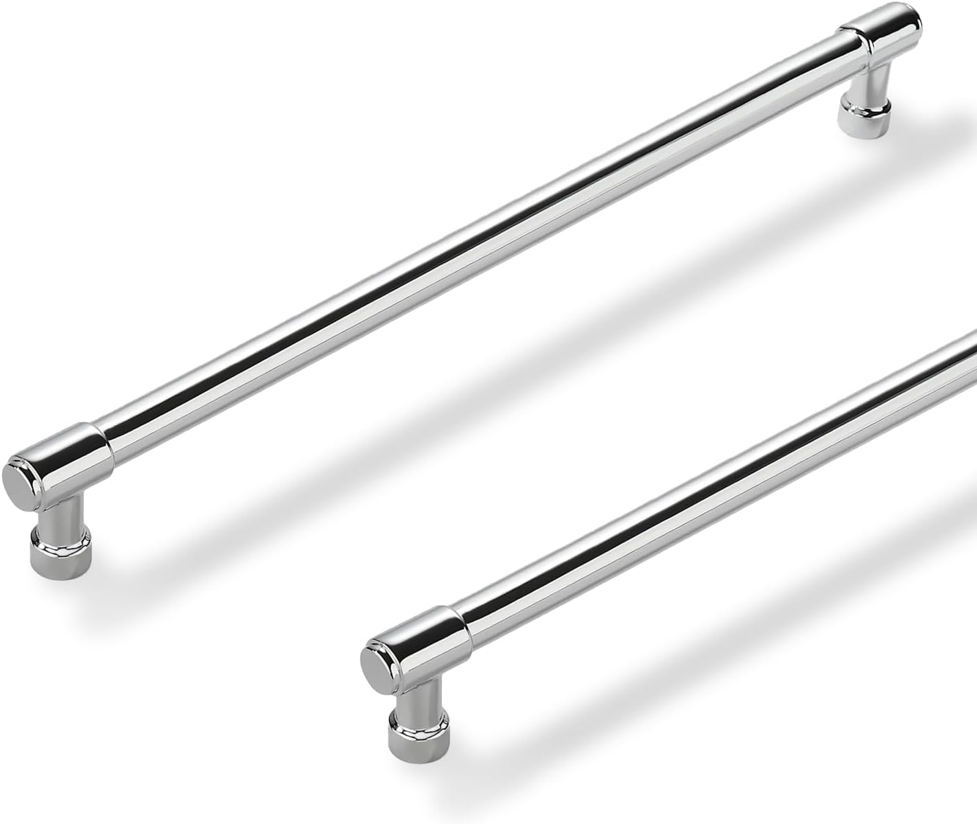 Solid Heavy Duty Jasper Pulls 6 Pack for Modern Cabinet Design