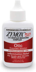 Zymox Advanced Formula Otic Plus Enzymatic Ear Solution for Dogs