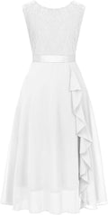 Girls Delightful Floral Dress for Easter and Special Occasions