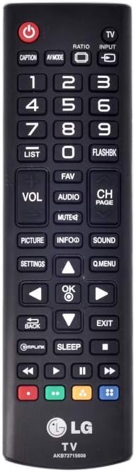 LG AKB73715608 Remote: Original for LG TVs