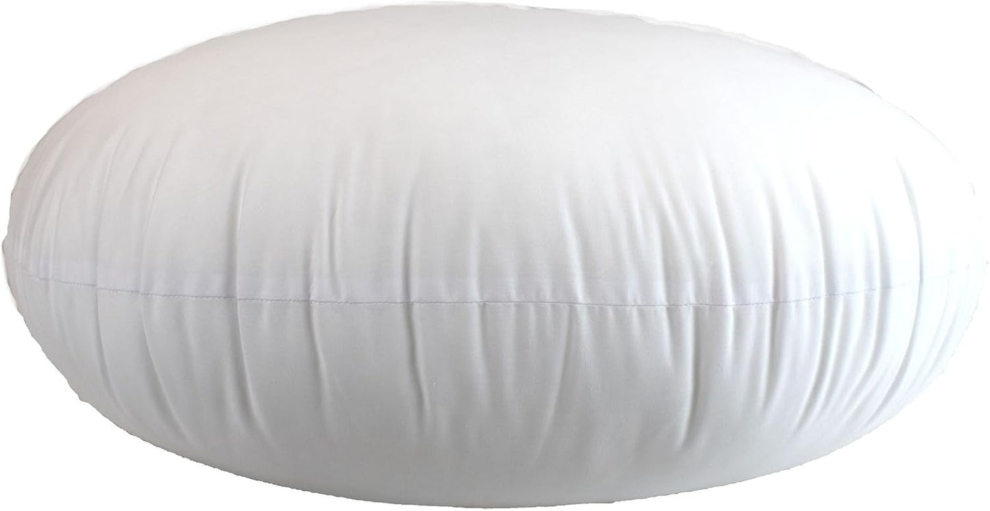 MoonRest Round Pillow Insert for Decorative Cushions and Shams