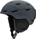 SMITH Unisex Mission Snow Sport Helmet - Matte Slate Medium