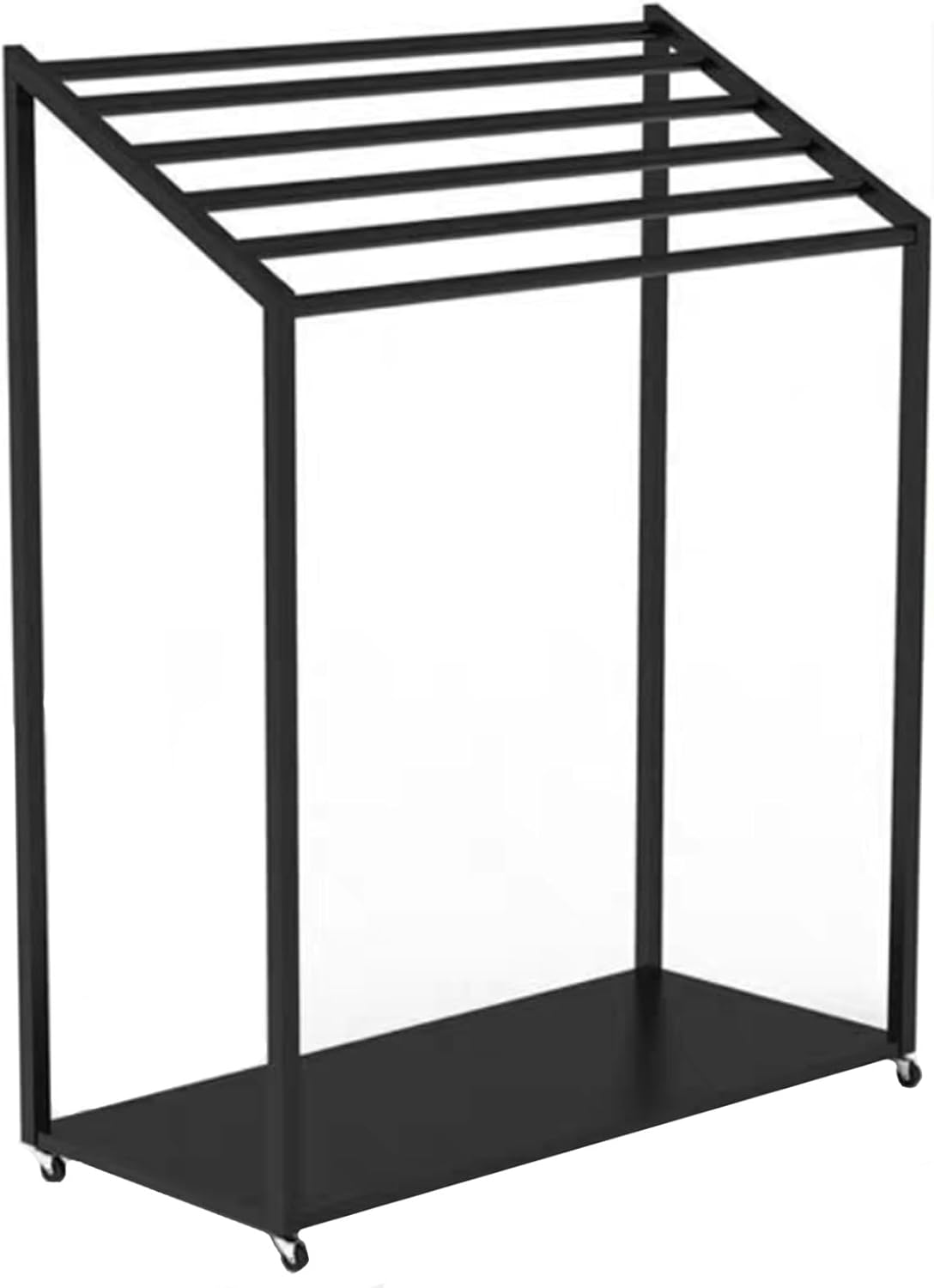 Movable Yoga Mat Rack | Space-Saving Organizer