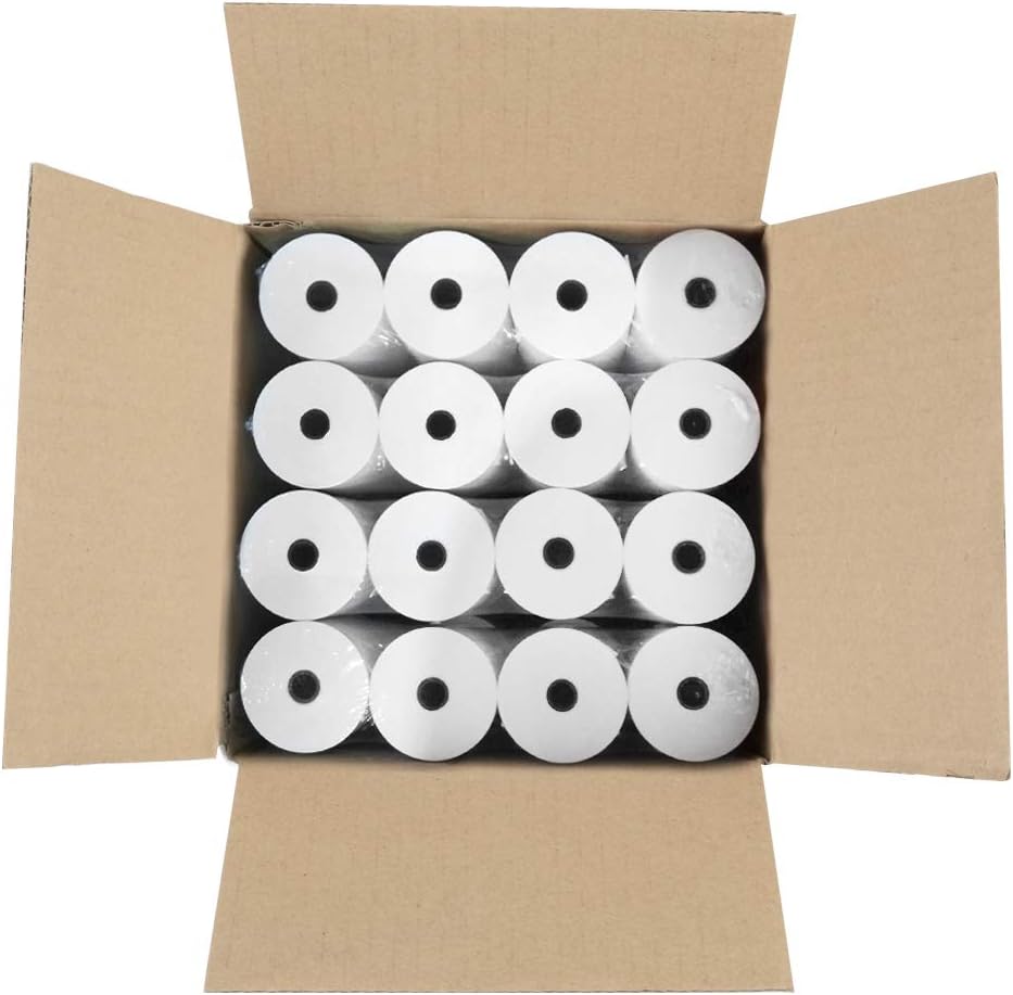 MFLABEL 32 Rolls Thermal Receipt Paper Rolls for POS Systems