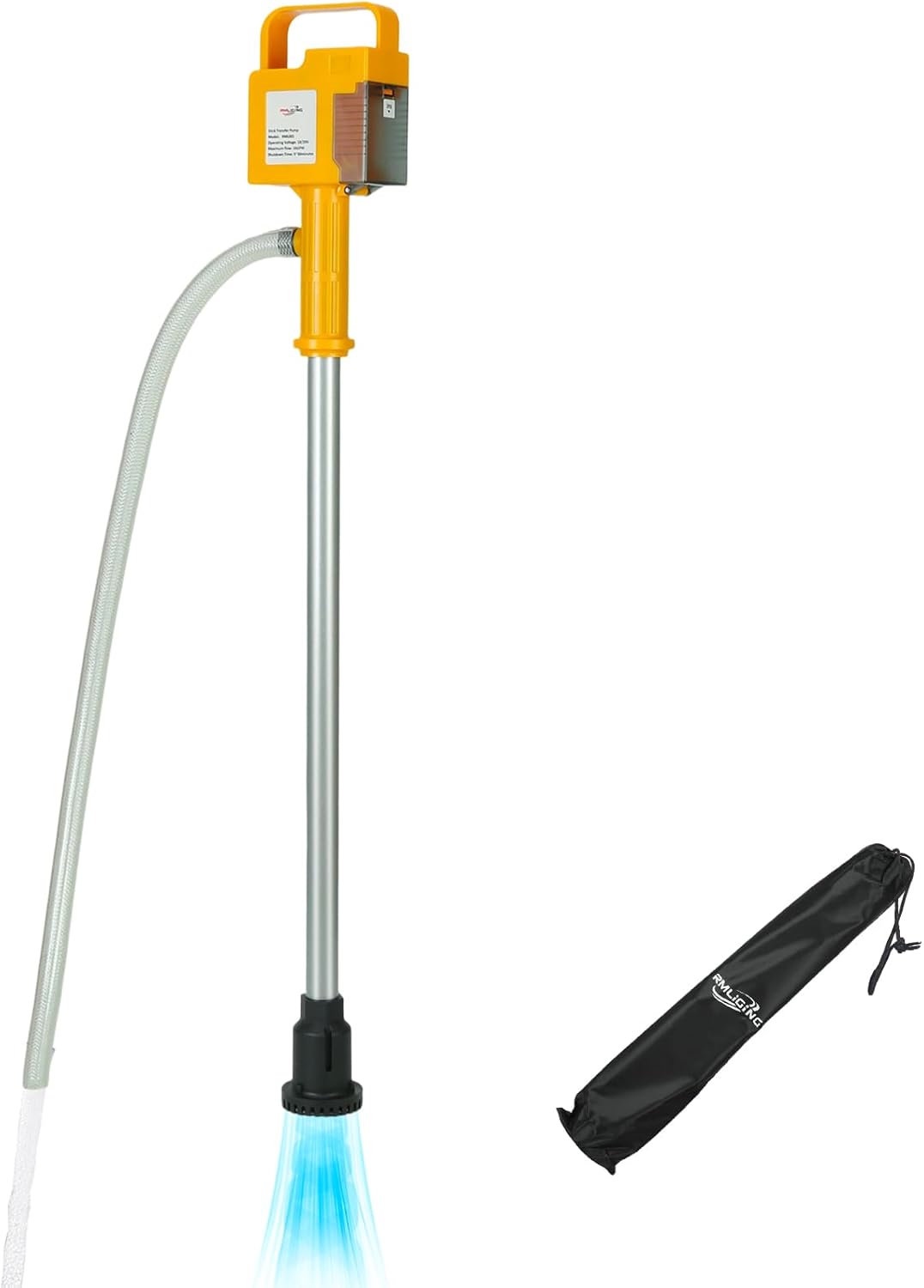 Cordless Stick Water Transfer Pump with 900GPH Flow Rate