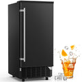 Commercial Ice Maker 80lbs/Day - Fast Built-In Ice Machine