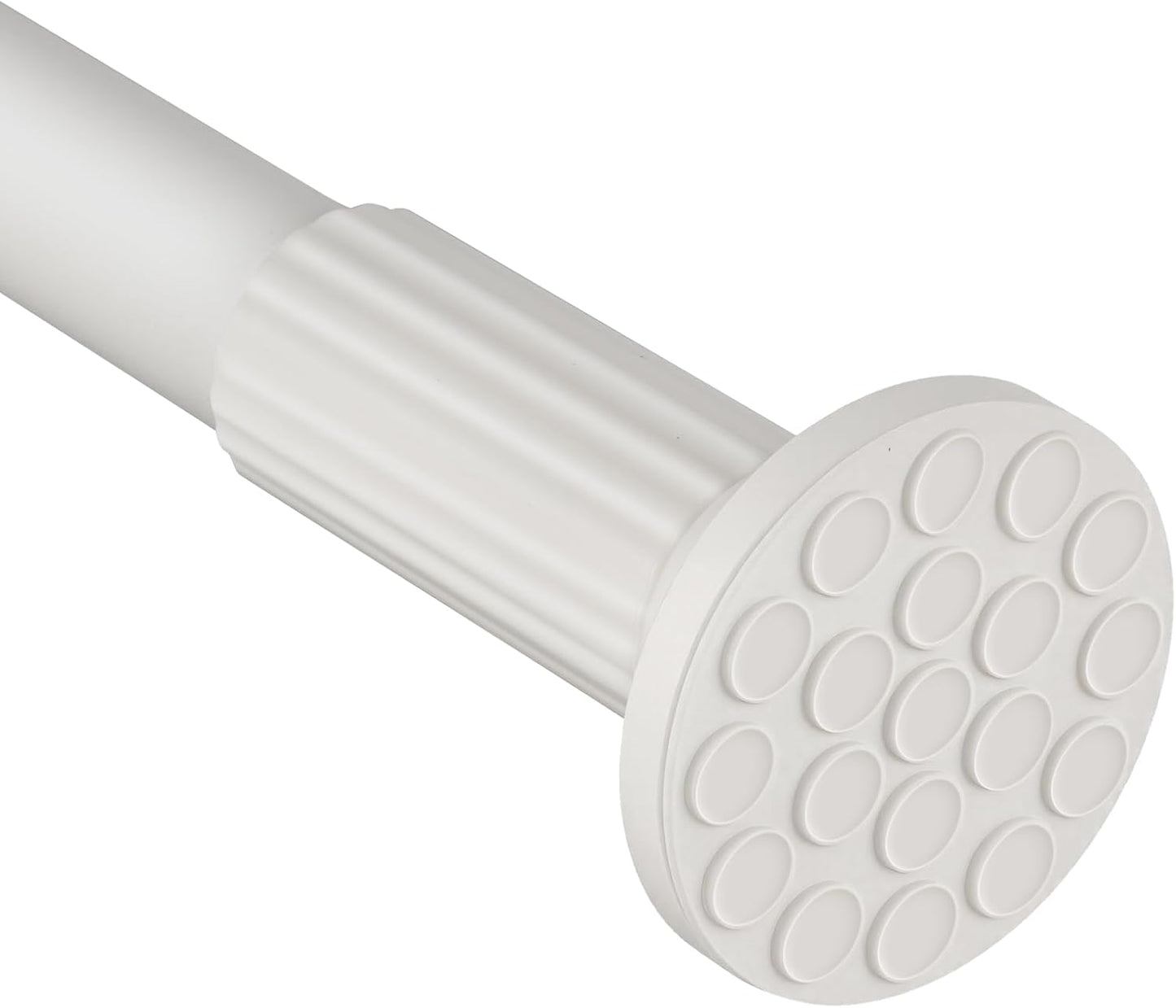 Adjustable Tension Curtain Rod 51-128 Inch for Versatile Use