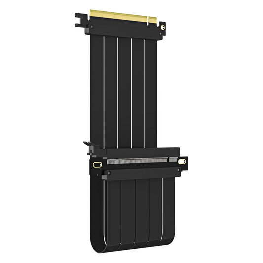 GLOTRENDS 400mm PCIe 4.0 X16 Riser Cable for High-Speed GPUs