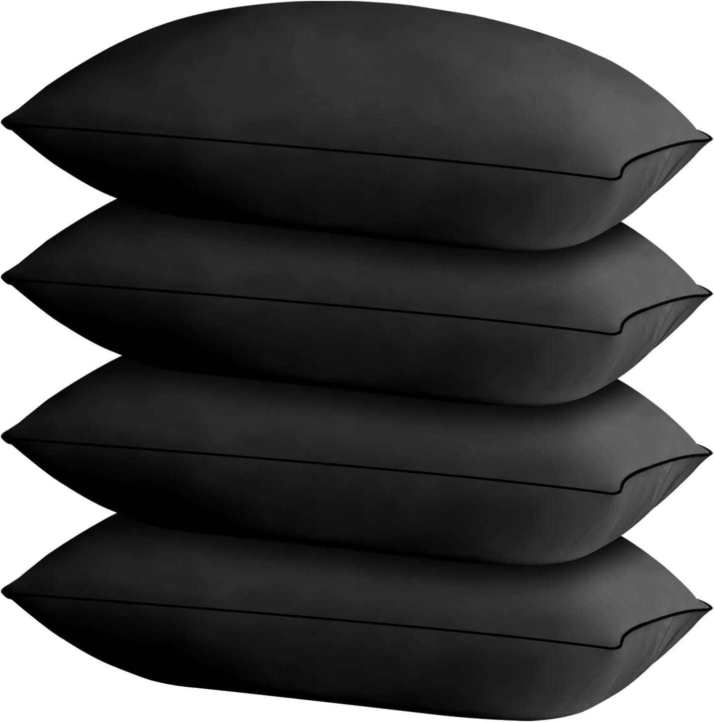 HIMOON Bed Pillows for Sleeping 4 Pack, King Size Cooling Set