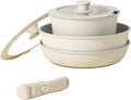 Nonstick Detachable Handle Cookware Set for Healthy Cooking