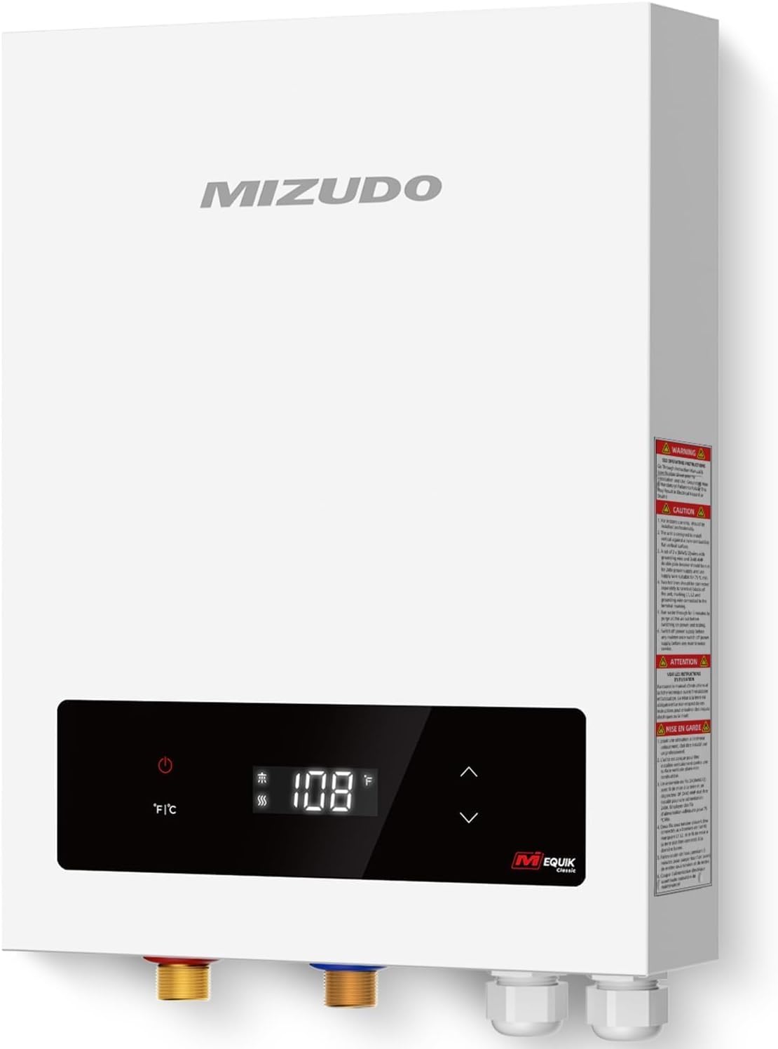 MIZUDO 18kW Tankless Water Heater: Instant Hot Water, Endless Comfort