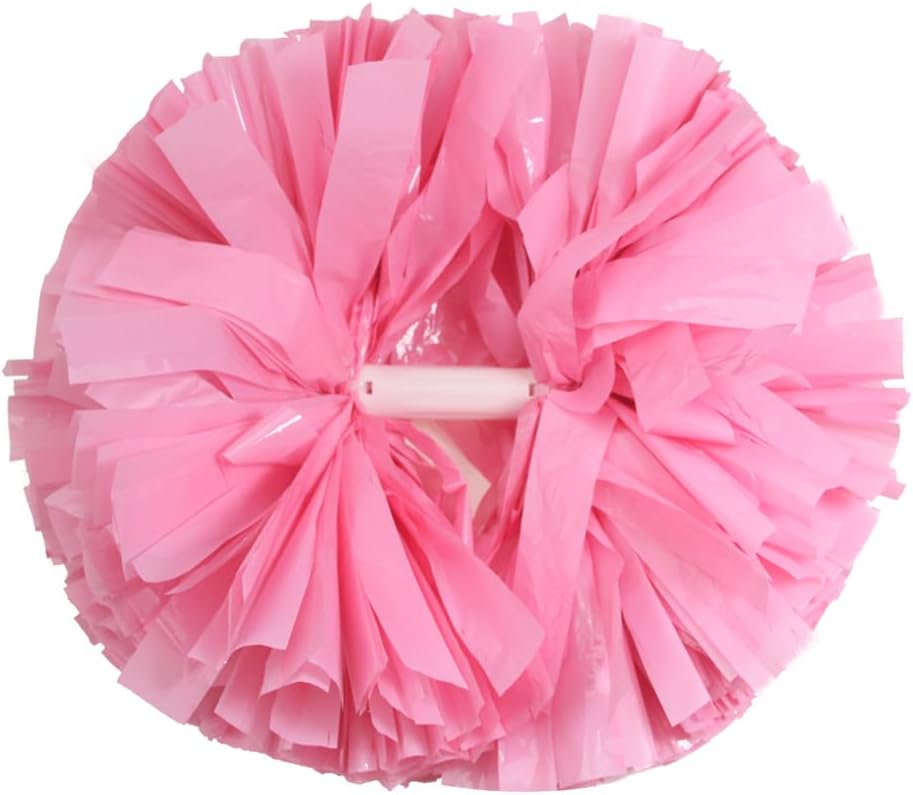 Hooshing Cheerleading Pom Poms with Baton Handle for Team Spirit