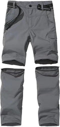 Boy's Hiking Cargo Pants Kids' Outdoor Quick Dry Pants - Convertible