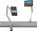 KABCON Tablet Stand Holder Mount Extended Long Arm - Flexible Desk