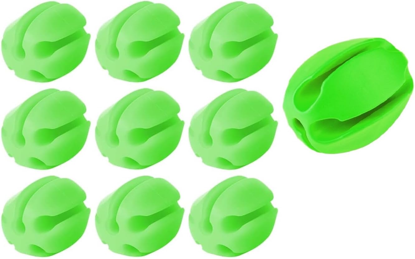 Secure Your Fishing Rods with 10 Pcs Silicone Straps!