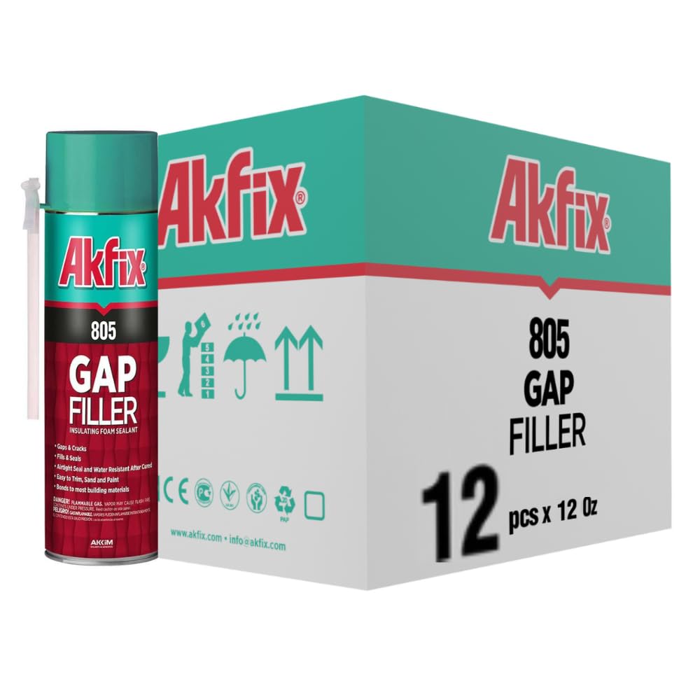 Akfix 805 Gap Filler Polyurethane Expanding Foam Sealant Review