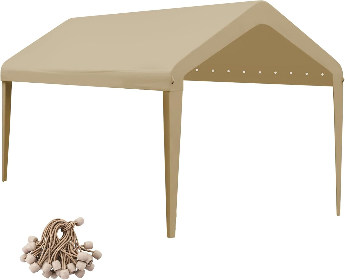 12x20 Canopy Replacement Cover for Heavy Duty Carport Use