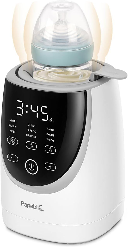 NutriWarm Bottle Heater with Precise Temperature Control for Milk