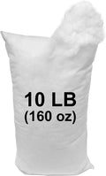 Hometex Canada Pillow Stuffing 10 LB Bag - High-Loft Polyester Fill