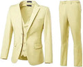 High-End Suits 3 Piece Slim Fit Men Suit Set - Modern Groom/Business