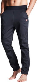 Men's Winter Cycling Pants - Windproof Fleece Thermal Bike Pants