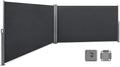 MCombo 71ft x 236ft Aluminum Retractable Side Awning - Privacy