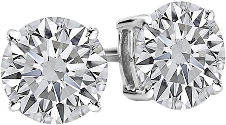 1/4-2 Carat Total Weight Round Diamond Stud Earrings Review