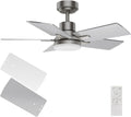 Ceiling Fan 32 in Remote Control DC Motor - Quiet, Dimmable Light