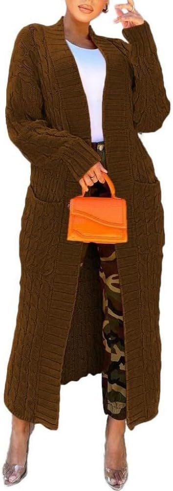 Nimsruc Cardigan Sweaters for Women Casual Oversized Style