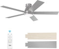 TCL 52ft Ceiling Fan with Lights Flush Mount - Quiet, Dimmable