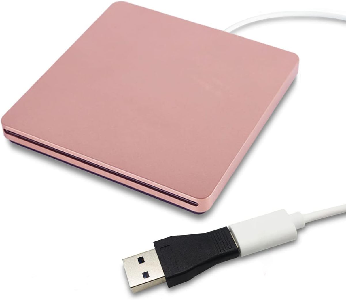 Juanery USB-C DVD Drive: Portable Slim Rewriter