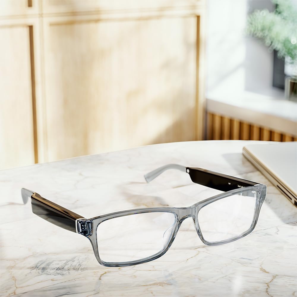 Echo Frames: Alexa Smart Glasses in Charcoal Gray