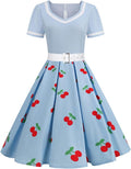 Retro Cocktail Party Dress with Charming 1950s Polka Dots