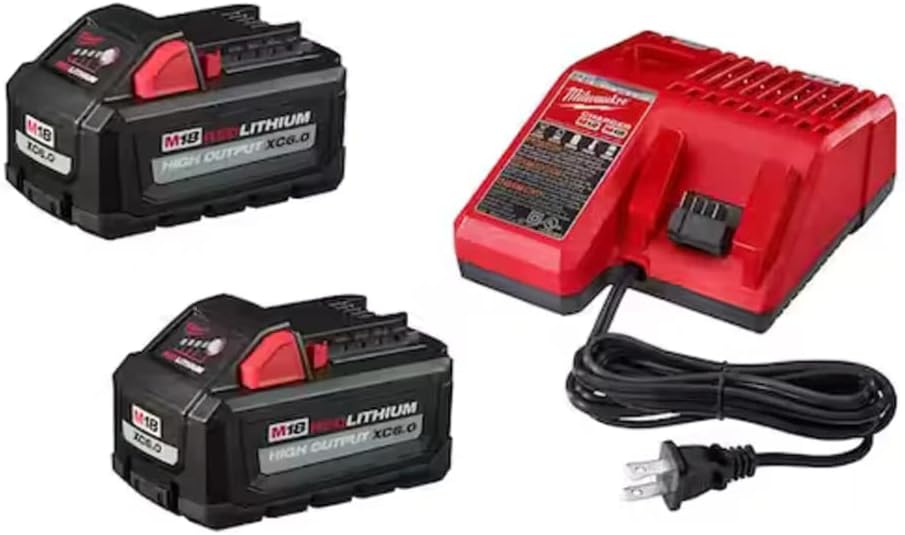 Milwaukee M18 REDLITHIUM HIGH Output XC6.0 Battery 2-Pack Review