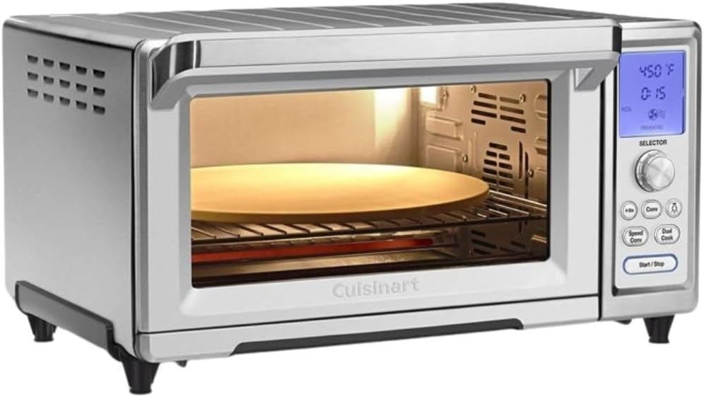 Cuisinart Stainless Steel Convection Oven, Spacious & Efficient, TOB-260N1