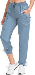 Women's Quick Dry Hiking Pants with Zipper Pockets - Lightweight