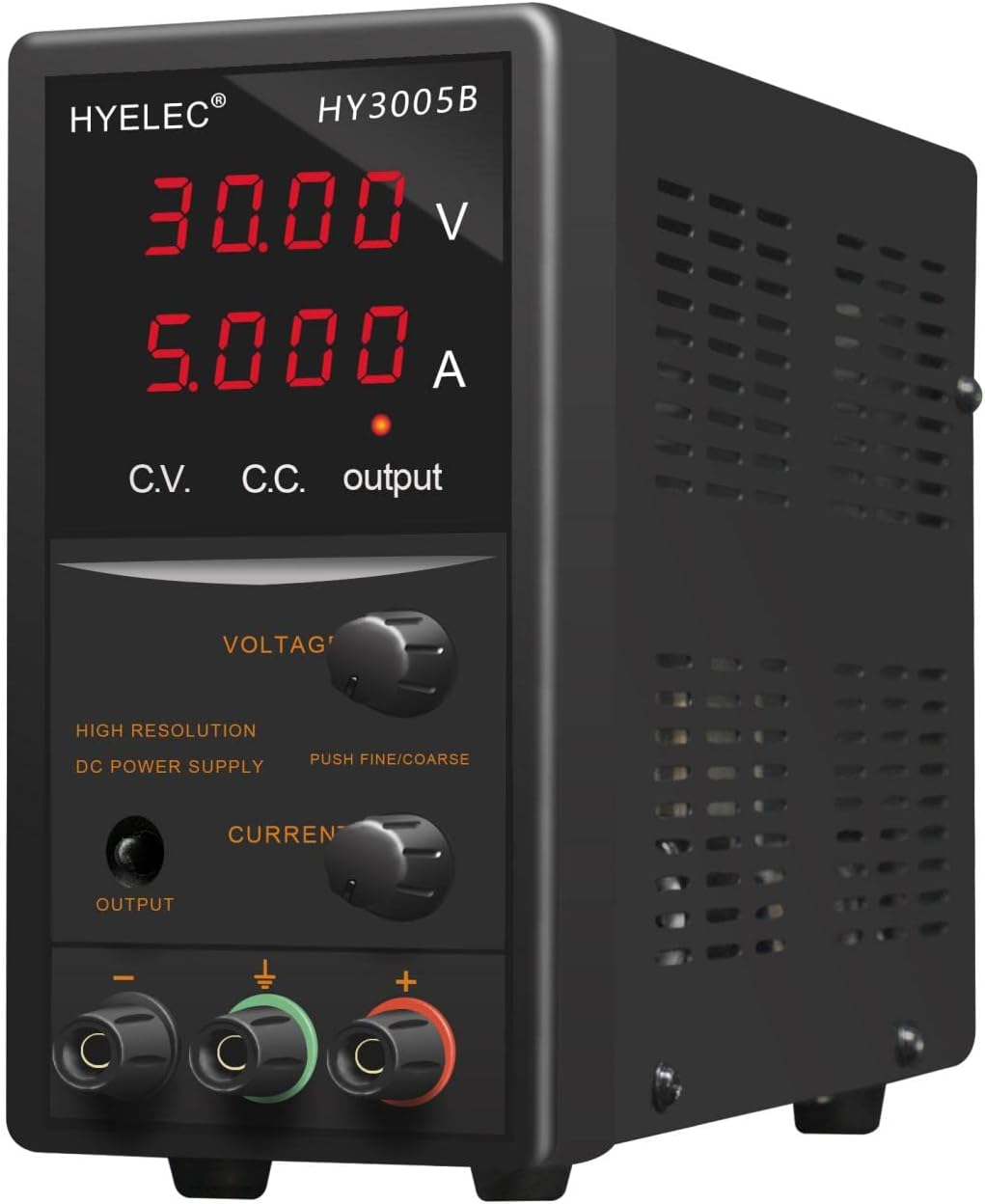 Hyelec DC Power Supply: Precise 30V 5A Output | Variable Voltage/Current Control