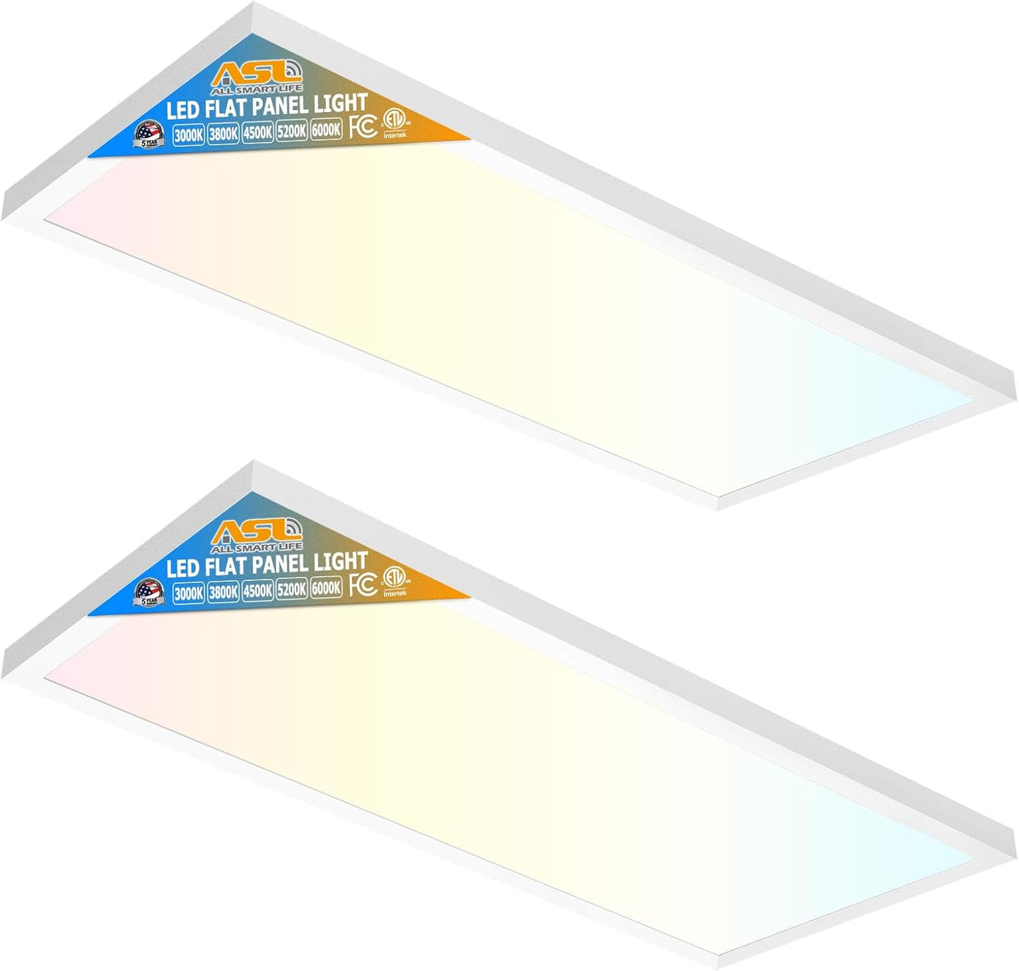Super Bright 1x2 FT LED Flat Panel Light for Home and Office