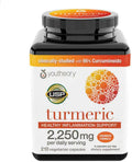 Turmeric Curcumin Supplement 2250 MG 210 Capsules - Inflammation