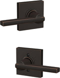 Schlage F10 LAT 716 COL Latitude Lever for Modern Doors