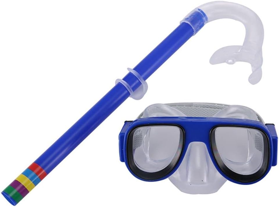 Kids Scuba Snorkel Set - No-Fog, Dry Tube, Fun!