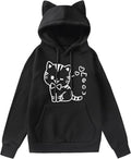 Cat Hoodies for Women Teen Girls - Cozy Cat Ear Pullover