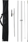 Feather Flag Pole Kit for Swooper Flag 8FT - Sturdy 11FT Kit for 8ft