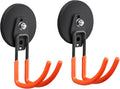 Large Heavy Duty Magnetic Garage Hooks 4 Pack - Strong Storage