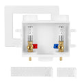 Premium Washing Machine Outlet Box with Stainless Water Hammer