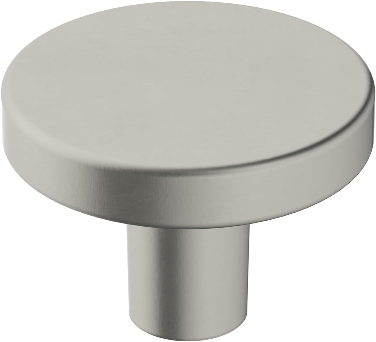 Versatile Satin Nickel Cabinet Knob - 25 Pack for Home Decor